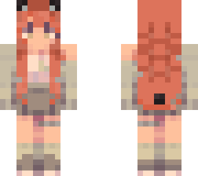 redhead panda girl