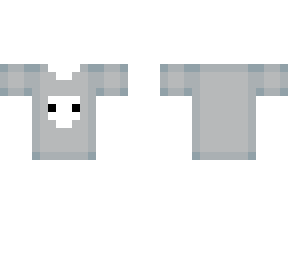 template - gray skull shirt