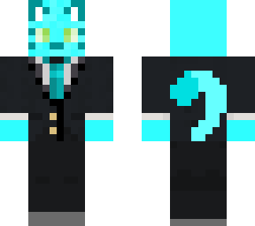 a cat blue in minecraft