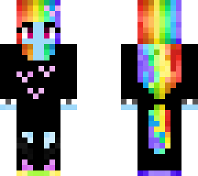 emo raindbow dash