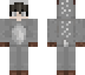 gray reindeer boy