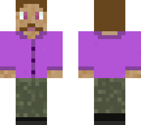 normal man (purple shirt)