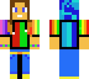 rainbow girl