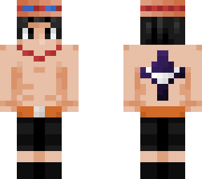 Fire Fist Ace | Minecraft Skin