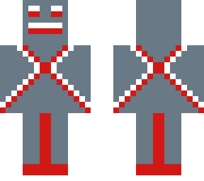 red and white robot