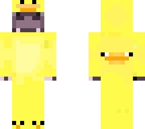 hippo in a duck suit