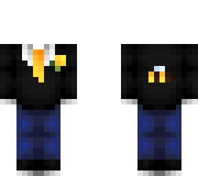 ob - bee theme suit & tie w/ jeans