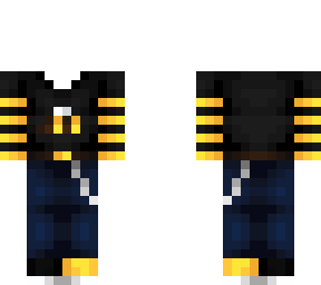 ob - black w/ yellow stripe bee outfit