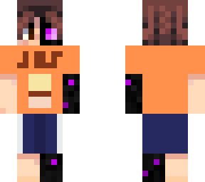 andrew with jash from omori shirt ( half enderman)