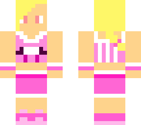 blonde athlete