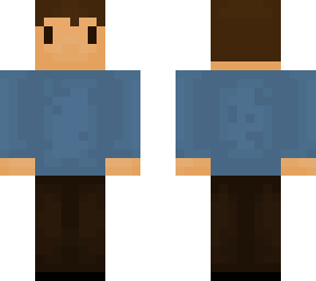 blue sweater@