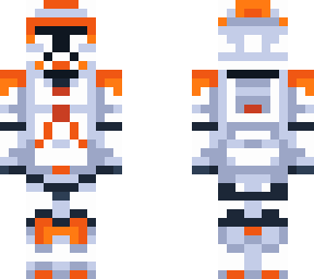 clone trooper orange (hive style) (for practise) (:
