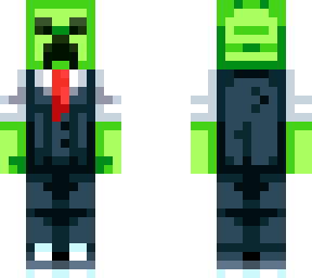 creeper with a suit