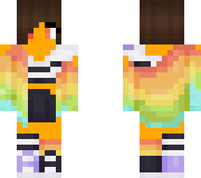 female - rainbow outfit
