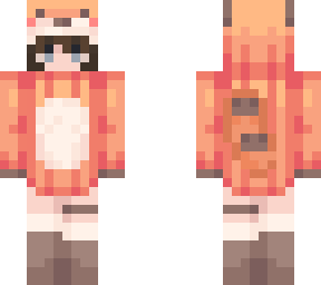 red panda girl