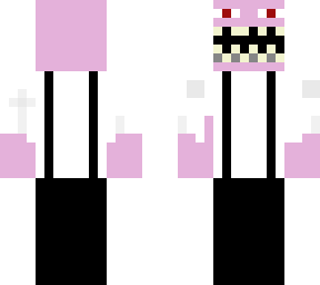 scary skin pink
