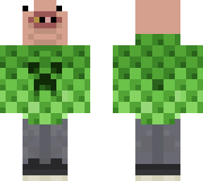 the trader creeper 15th anniversary minecraft