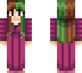 ~ hair of nature colors, dress of flower colors // hermina ambrosia // oc ~