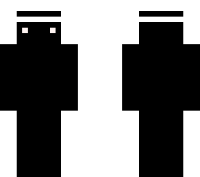 black blob but with hat
