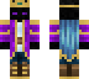 enderman purple coat
