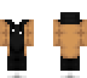 ob - brown coat w/ black shirt hoodie & pants