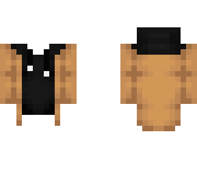 ob - brown tan sweater w/ black hoodie v2