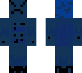 angry and dirty blue