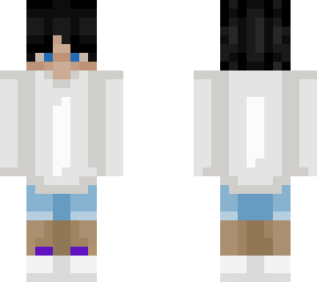 black hair blue eyes outfit 1