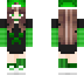 green skater girl 2.0