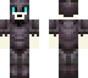 man in netherite suit