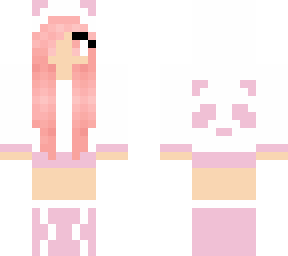 pink bear skin
