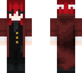 red haired vampire girl