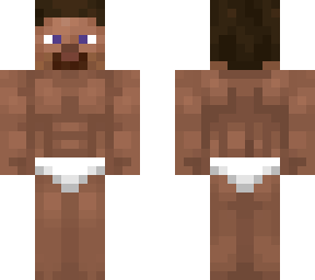 steve without clothes