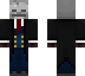 suited skeleton