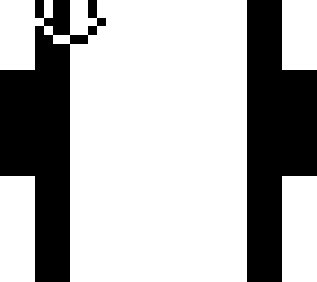 black and white