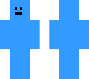 blue bruh face