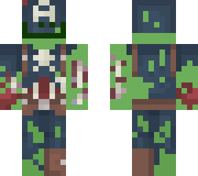 captain america damaged (slime wars)