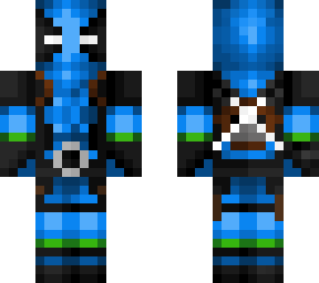 deadpool blue and green