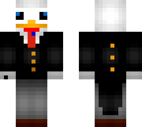 duck in a suit