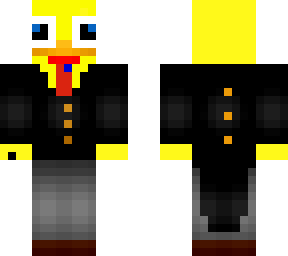 duck in suit