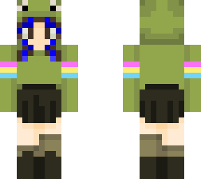 frog pan hoodie - edit, original by trickishspore67