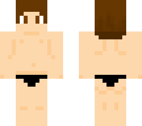 long hair man skin base