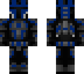 mandalorian (black & navy blue)