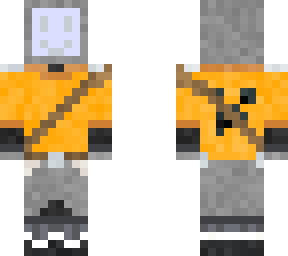 my first skin as a youtuber - "calamitygamerz classic skin"