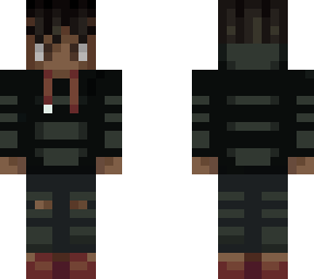 partially made skin