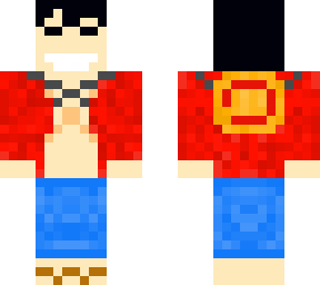 skin do luffy minha primeira skin
