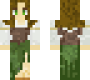 Village girl Minecraft Skin