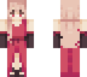 *+red dress girl+*