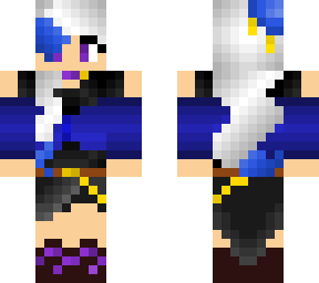 blue goth girl