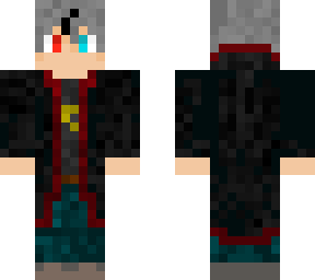 demonic god gray hair